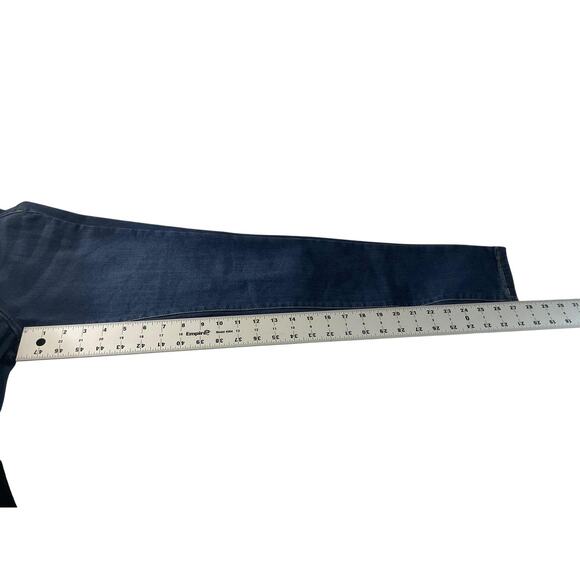 Thyme Maternity Jeans Womens 30 Blue Stretch Over Belly Panel Skinny Jeggings - Picture 7 of 9